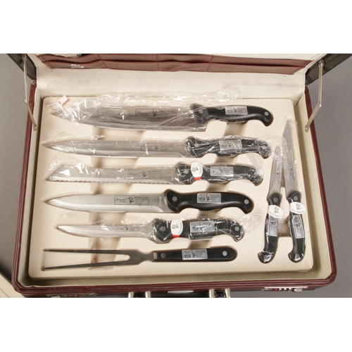 142 - A cased Breitenbach Solingen cutlery set.