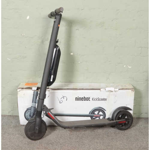 340 - A Ninebot by Segway electric KickScooter. With box.