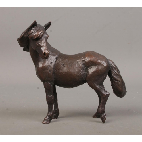 60 - Michael Simpson for Richard Cooper & Company, a limited edition bronze sculpture of a pony. With box... 