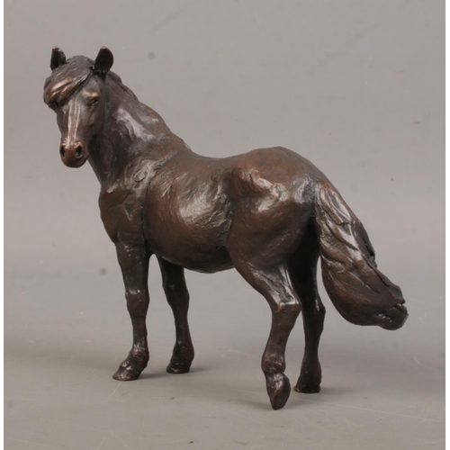 60 - Michael Simpson for Richard Cooper & Company, a limited edition bronze sculpture of a pony. With box... 