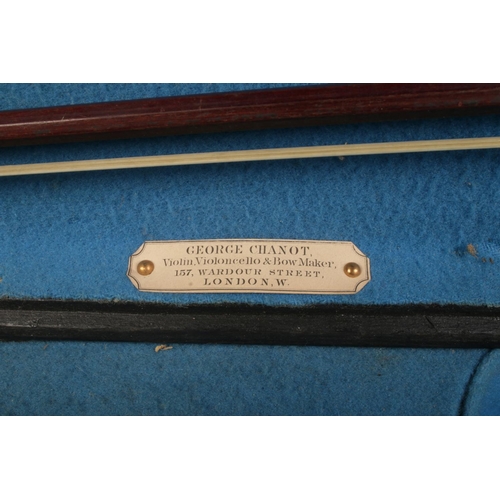 79 - An antique 14inch violin with two piece back. Label inside F hole 'Model Antonius Stradivarius Cremo... 