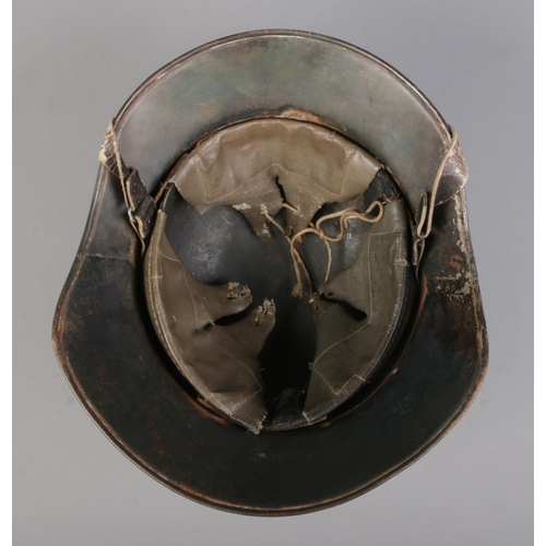 351 - A German Luftschutz M38 gladiator helmet.