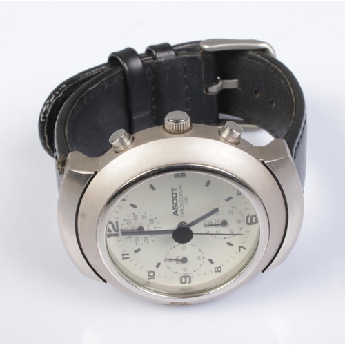 549 - A men's Ascot chronograph wristwatch, series number 1202.