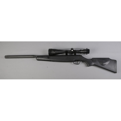 314 - A Stoeger X20 .22cal break barrel air rifle, with upgraded Hawke 16x50 telescopic sight. Accompanied... 