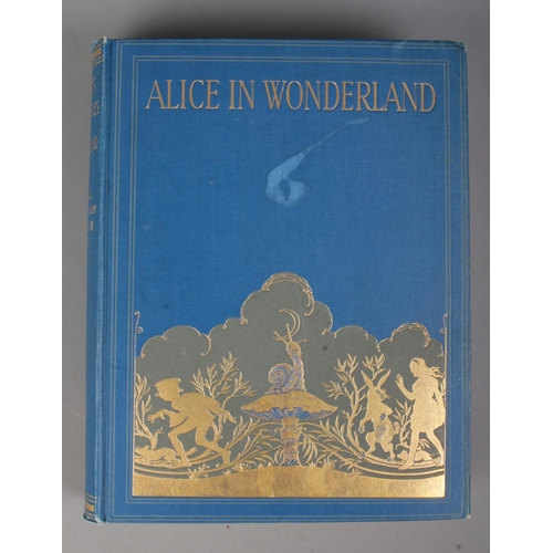 132 - Lewis Carroll, Alice's Adventure In Wonderland, illustrated by Gwynedd M Hudson. Published by Hodder... 