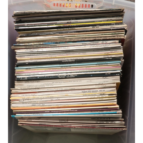 281 - Three boxes of LP records. Includes Elvis Presley, Don Williams, Jim Reeves etc.