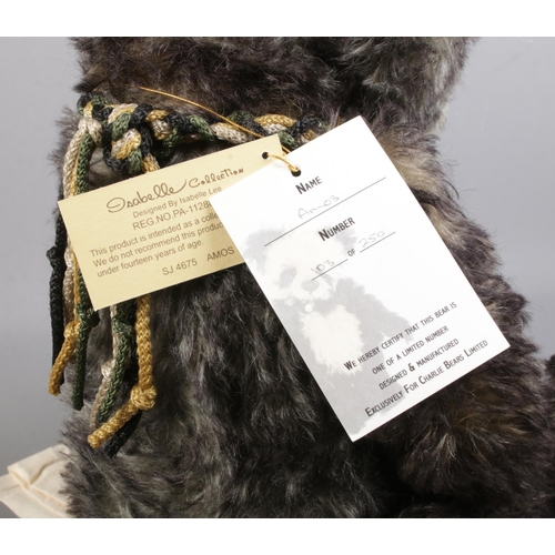 80 - A limited edition Charlie Bears jointed teddy bear, Amos (SJ 4675). Number 103/250. Designed by Isab... 