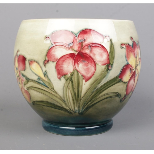 532 - A Walter Moorcroft (1947-53) Pottery bowl vase, decorated in the Freesia pattern. Bearing signature,... 