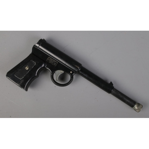 37 - A vintage .177 caliber 'T J Harrington' Gat Umarex sprung barrel air pistol.

CANNOT POST OVERSEAS