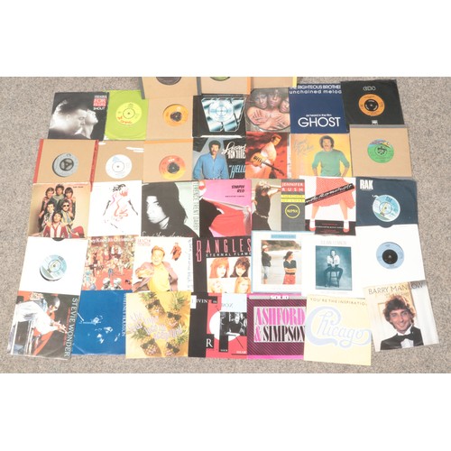211 - Large crate of singles to include, Madness, Wham, Diana Ross the Fiction Factory and many more.