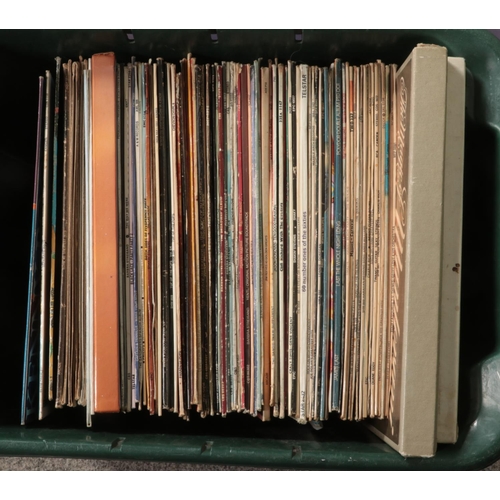 253 - Three boxes of LP records. Includes Elvis Presley, Don Williams, Jim Reeves etc.