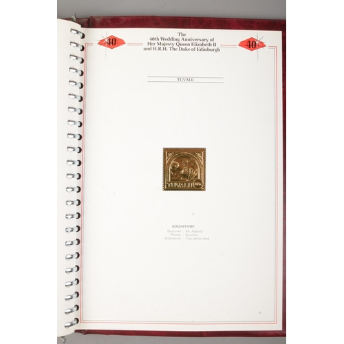 130 - A collection of stamp albums. Includes Royal Events (one near complete), World stamps and Royal Wedd... 