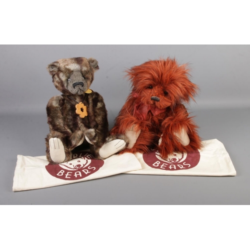 24 - Two Charlie Bears jointed teddy bears designed by Heather Lyell to include Percival (CB131297) and S... 