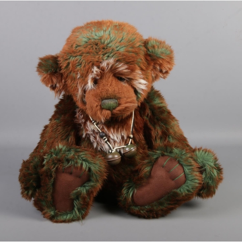 28 - A Charlie Bears jointed teddy bear named Eden designed by Isabelle Lee with signed dust bag, 