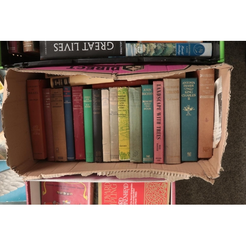 230 - Four boxes of books. Includes Art, Architecture etc.