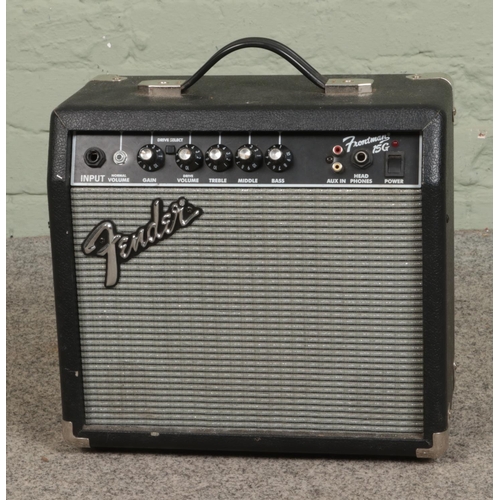 284 - A Fender Frontman 15g amplifier.