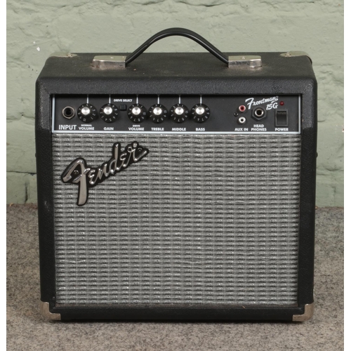 288 - A Fender Frontman 15g amplifier.