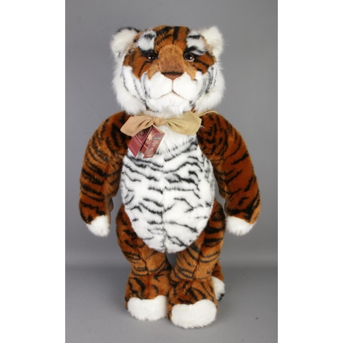 147 - A large Charlie Bears Limited Edition jointed teddy bear: Kimba Tiger Wild Cat (CB171703) designed b... 