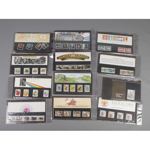 23 - A collection of Royal Mail stamps to include quantity of unfranked/unused presentation packs and fir... 