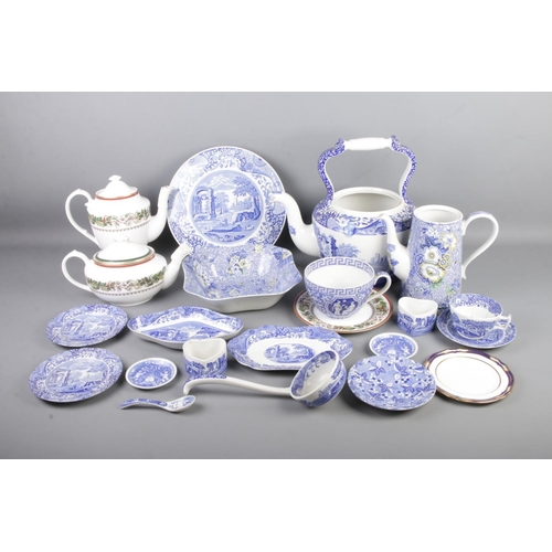 193 - A collection of assorted Spode ceramics to include Blue Room Collection, Italian, Blue Chintz and Ch... 