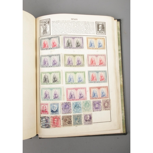 37 - A folder containing the Royal Mail Millennium stamps (2000), together with a Wayfarer stamp album co... 