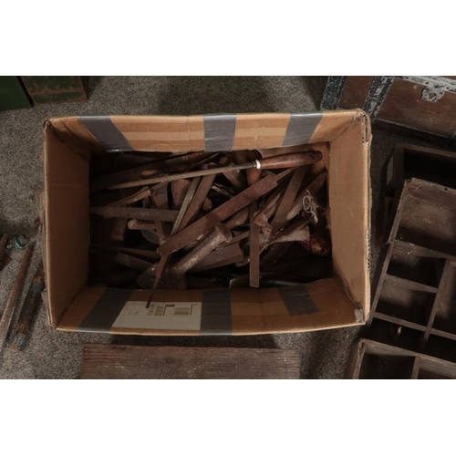 291 - A large quantity of assorted tools, accessories and storage boxes. To include Union pillar drill, Re... 