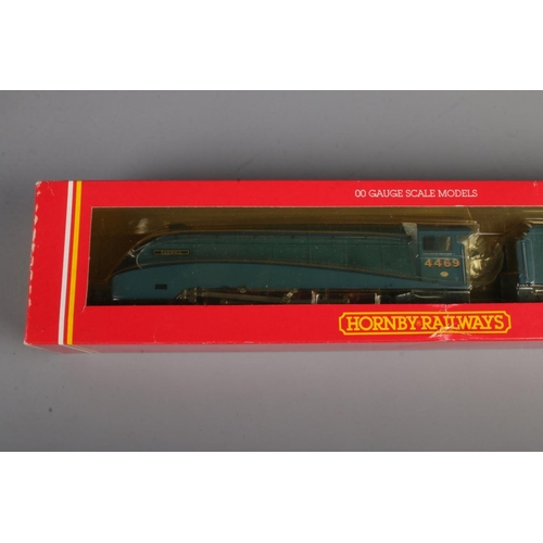 422 - A boxed limited edition Hornby Railways 'Gadwall' 1938-1939 LNER 4-6-2 Locomotive Class A4 00 gauge ... 