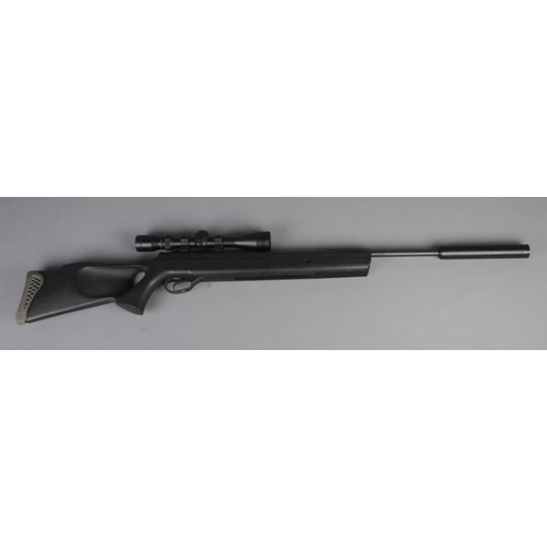 452 - A Hatsan Edgar Brothers MOD.85 X .22cal break barrel air rifle, fitted with Nikko Stirling 3-9x40 Mo... 