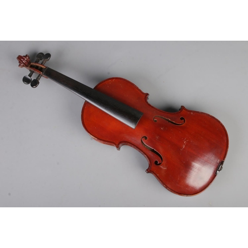 9 - An antique John G. Murdoch and Co. London, The Maidstone Violin featuring two piece back, bow and or... 