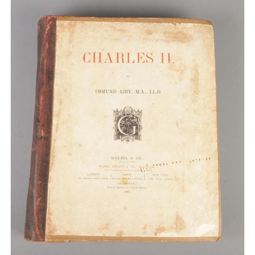 106 - Osmund Airy, Charles II, published by Goupil & Co, 1901. Number 708 of 1250.