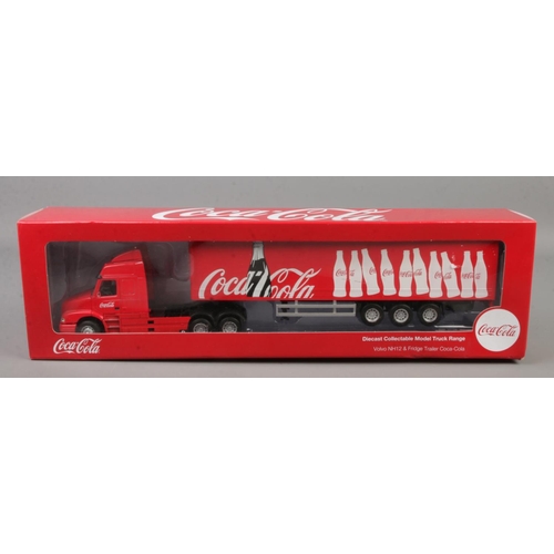 183 - A boxed 1:50 Scale Die Cast metal Coca Cola articulated truck.