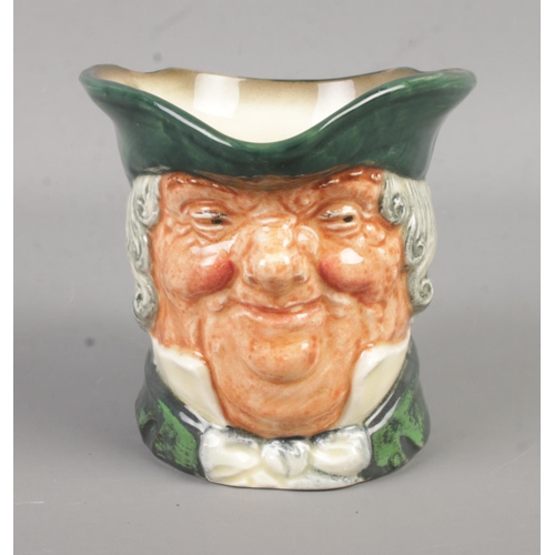 2 - A rare Royal Doulton Parson Brown character jug bearing Souvenir from Darley & Son, Sheffield & Roth... 