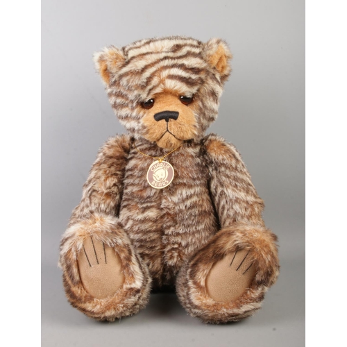 66 - A Charlie Bears jointed teddy bear, Otto CB131299, exclusively designed by Heather Lyell. With swing... 