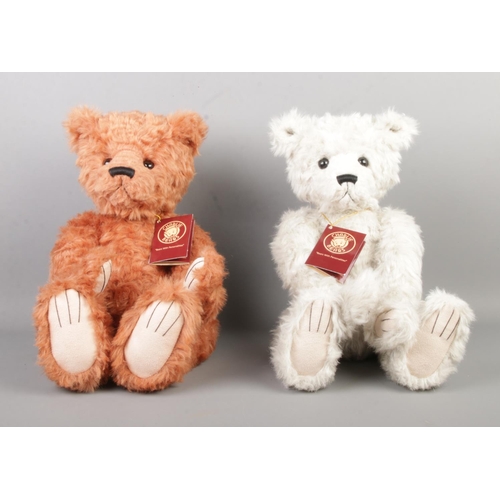 74 - Two Charlie Bears jointed teddy bears, Margot CB171609 and Griswald CB171621, both exclusively desig... 