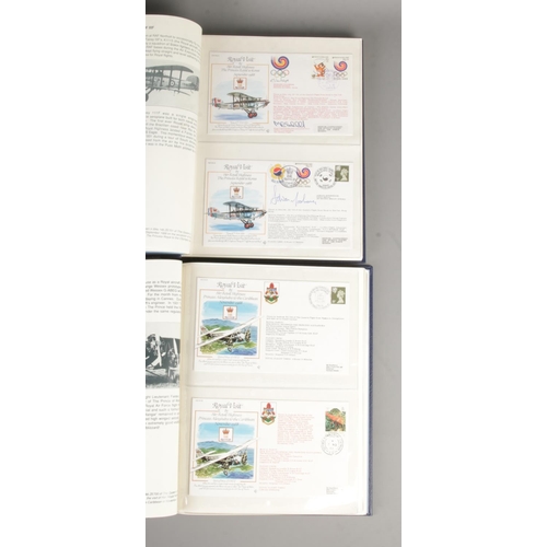 79 - Two editions of The Queen's Flight: 50 Years of Royal Flying, a collection of signed limited edition... 