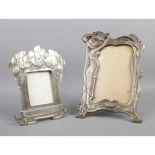 471 - Two Art Nouveau photo frames, to include Liberty Heritage 9810 example.