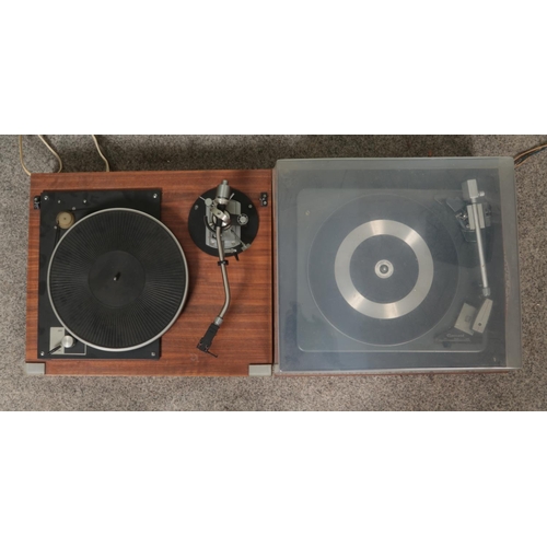 282 - Two vintage turntables; Garrard SP25 MkII and Sugden Connoisseur style examples.