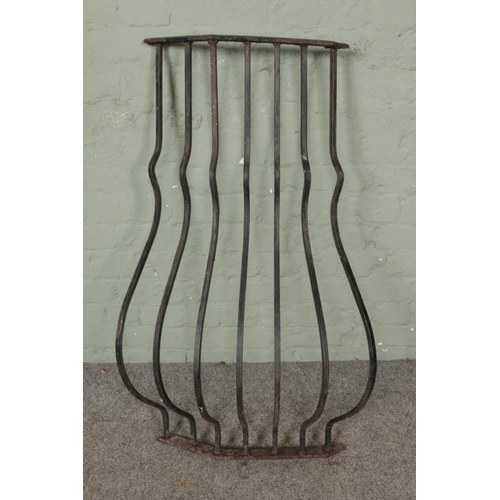 311 - Cast iron wall mounted hay rack