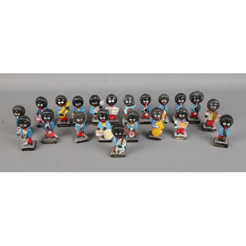 59 - A good collection of approx. 20 Robertson's Golly figures, almost all formed as various musicians.