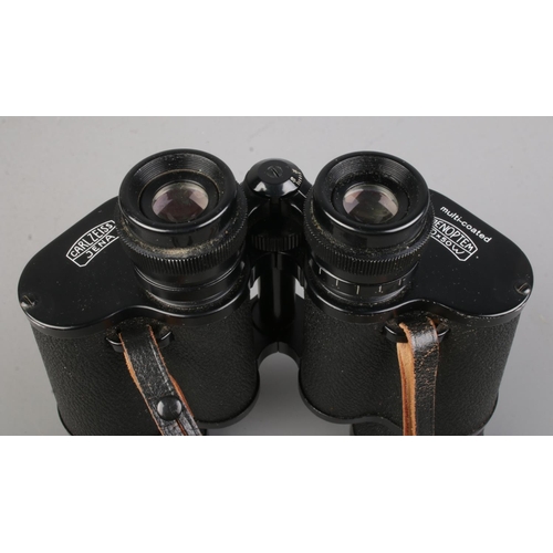 67 - A pair of Carl Zeiss Jena Jenoptem 10x50W binoculars in case.