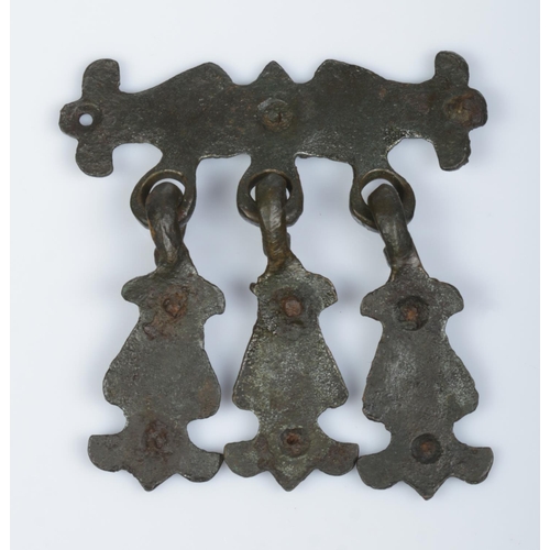 132 - A late 16th/17th century post medieval sword hanger.