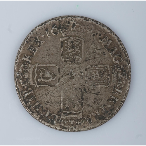 481 - A William III silver shilling, 1697.