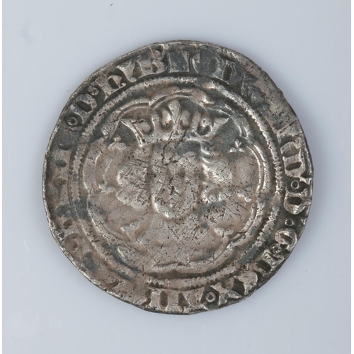 483 - An Edward III silver groat.