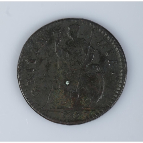 484 - A Charles II farthing, 1675.