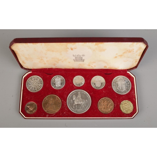 487 - A cased Elizabeth II Coronation ten coin proof set, 1953.