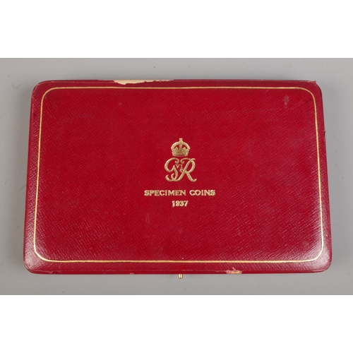 490 - A cased George VI Coronation eleven coin proof set, 1937.