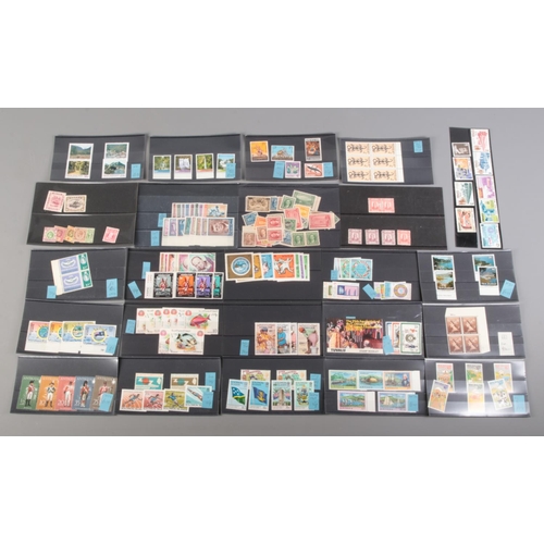 503 - A good collection of mainly unused/mint world stamps. Includes Barbuda $10, Olympics examples, parti... 