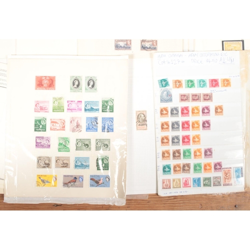 517 - A good collection of world stamps. Includes Bahamas, India, Straits Settlements, African etc.