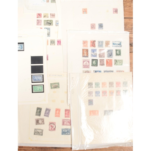 517 - A good collection of world stamps. Includes Bahamas, India, Straits Settlements, African etc.