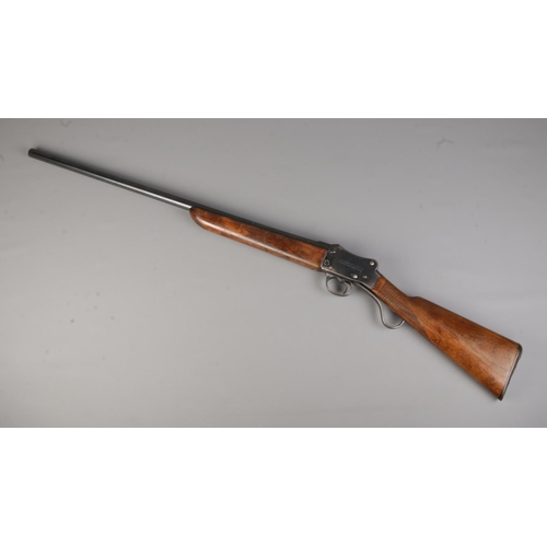 528 - Withdrawn. A deactivated W.W Greener GP 12 bore lever action shotgun. Serial Number 13021. Deactivat... 